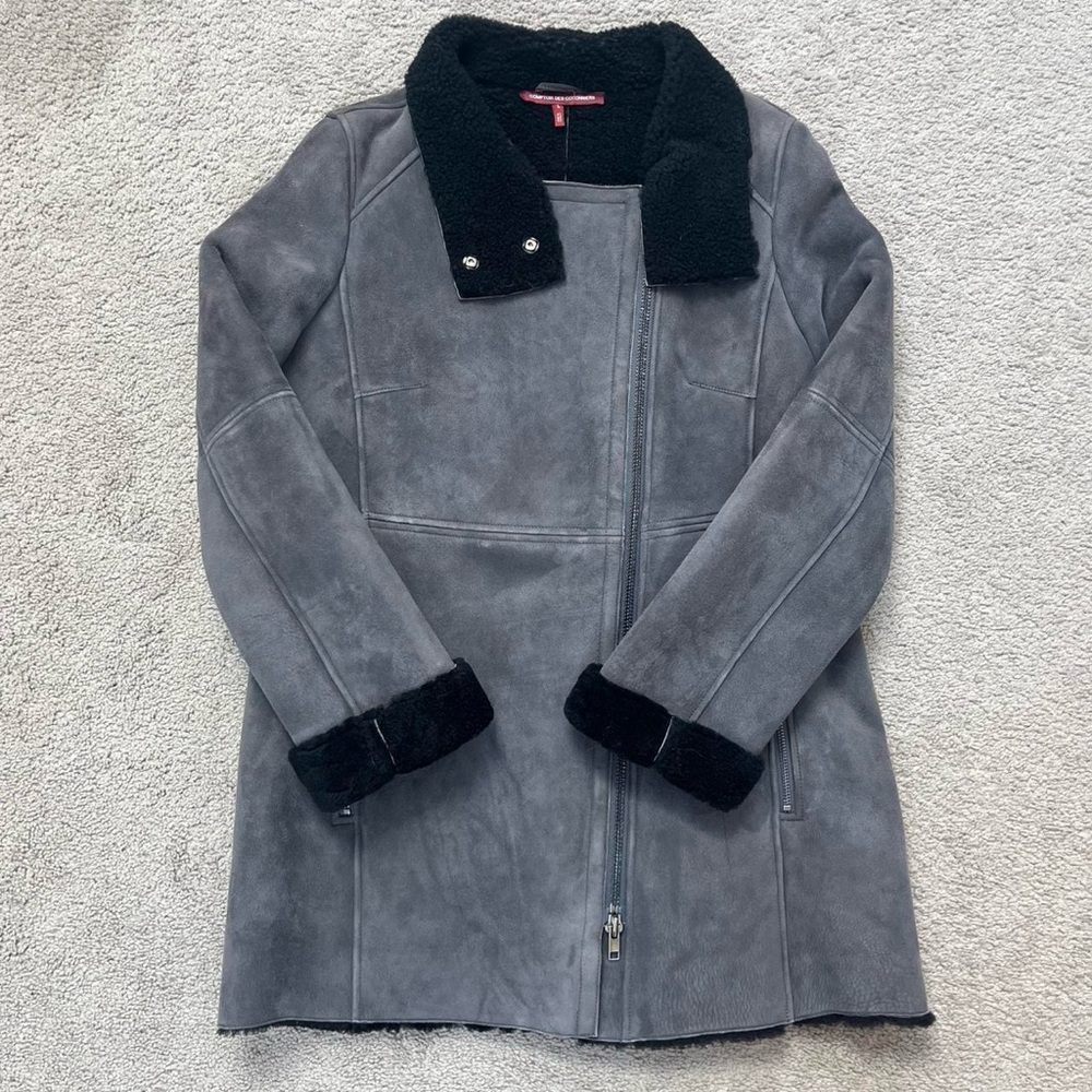 Comptoir des Cotonniers Sheepskin Coat